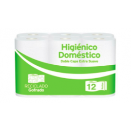 Higiénico Higicel doble capa doméstico 108ud