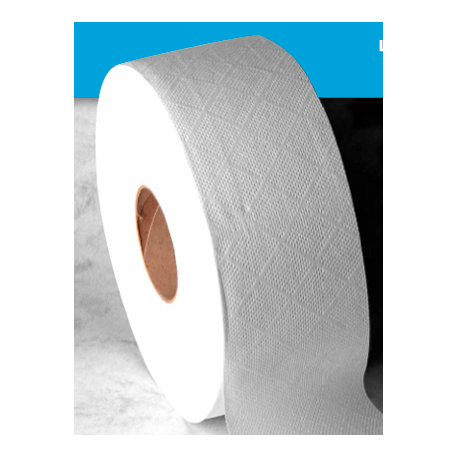 Higiénico industrial Tisoft de doble capa gofrado y ø60 18ud