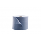 Bobina de papel industrial azul de triple capa 380 m 2ud
