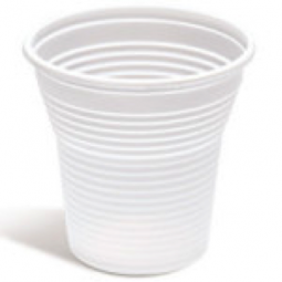 Vaso de plástico blanco de 166 cc 3000 ud