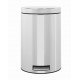 Cubo con pedal en acero inox Brabantia