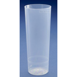 Vaso de tubo desechable de poliestireno VIC 300 cc Nupik