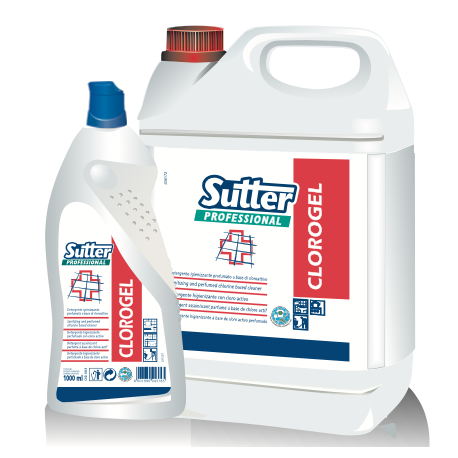 Clorogel detergente higienizante con cloro activo de Sutter