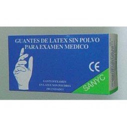 GUANTE LÁTEX SIN POLVO