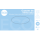 Guante de nitrilo Eco sin polvo azul 100 ud