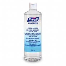 Purell Advance gel hidro-alcohólico flip top 12x500 ml