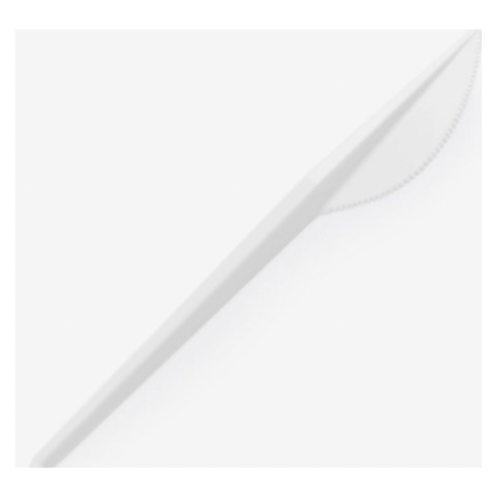 Cuchillo reutilizable PS crema