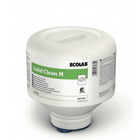 Solid Clean M detergente sólido con ecoetiqueta de Ecolab 4x4,5 Kg