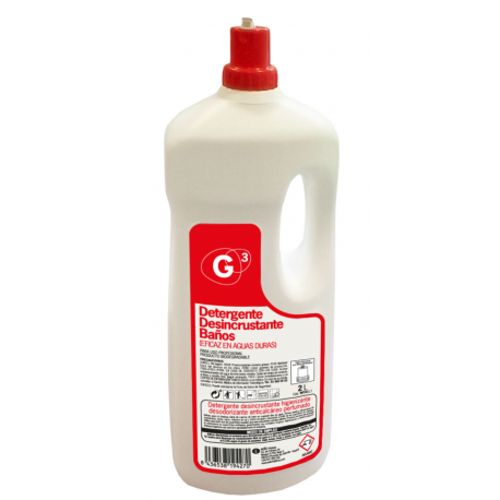 G3 Detergente desincrustante baños 6x2 L