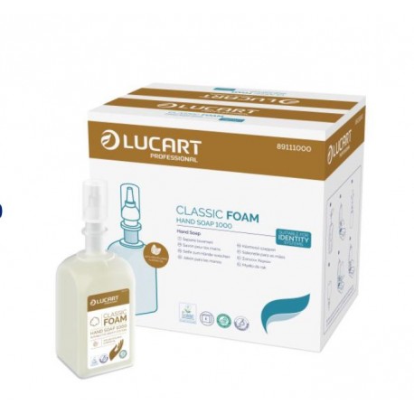 Jabón de manos Classic Foam Hand Soap 1000 ml 6 ud