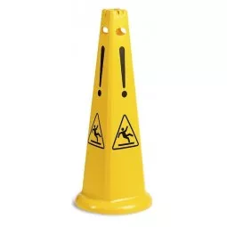 Señal de Seguridad Piramidal Suelo Mojado TTS