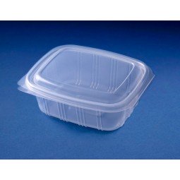Bandeja desechable para microondas con tapa de 1000 cc 160ud