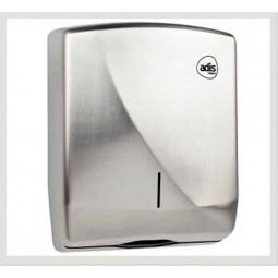Dispensador de toallas de papel desechable en Z en inox satinado de Adis